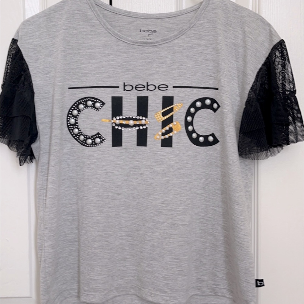 Bebe girls short sleeve
